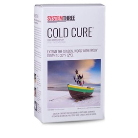 System Three Cold Cure Epoxy Resin Kit, 12 oz Bottle, Amber