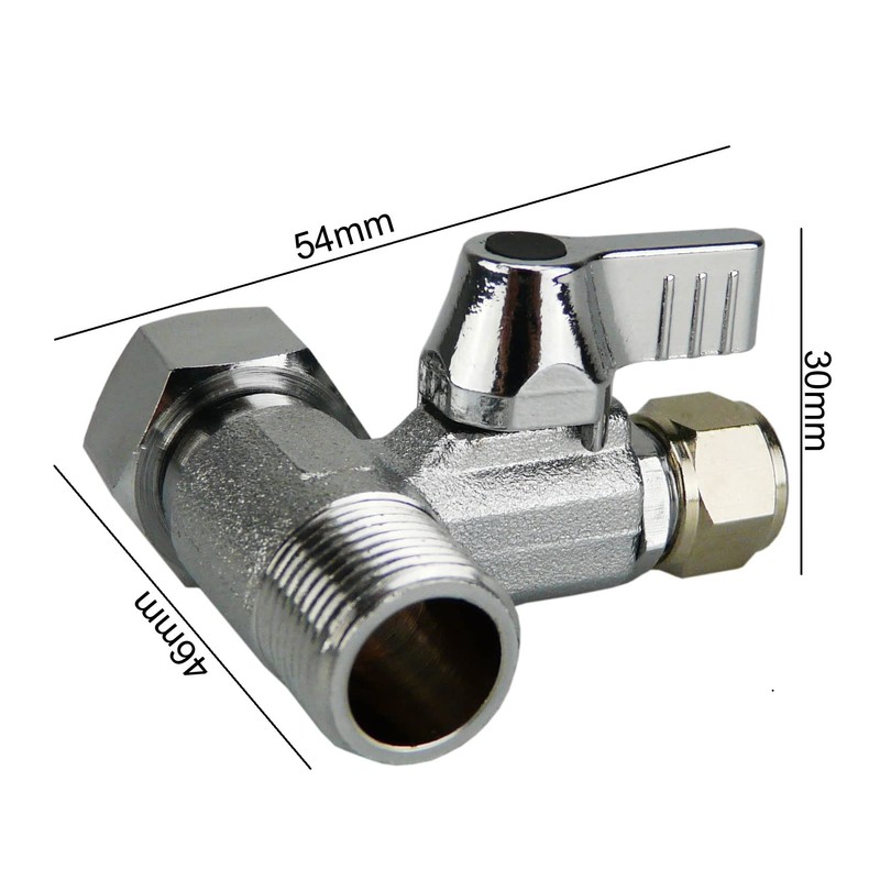 smardy Shut-off Valve Adaptor T-Piece 3/8 x 3/8 x 3/8