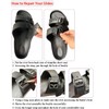 Lopau Replacement Buckle for Arizona Essentials Slide-On Sandal, Double Strap