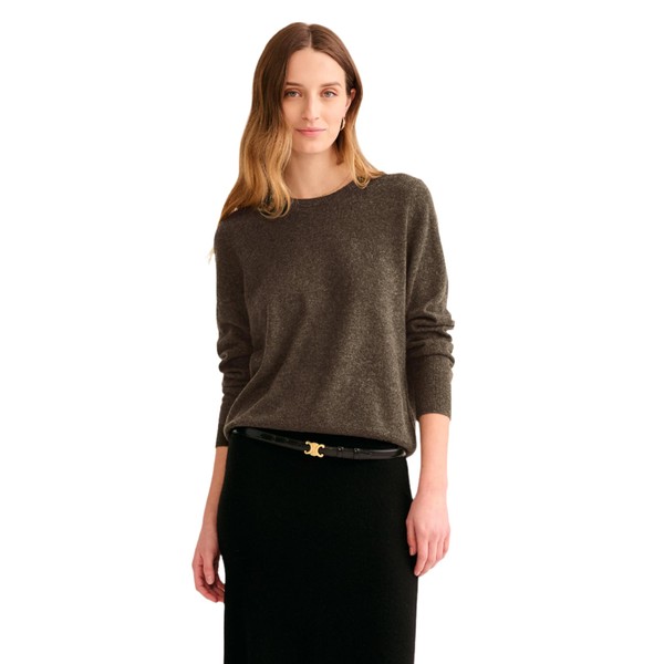 Women's Original Cashmere Crewneck Sweater (US, Alpha, Small, Regular, Regular,