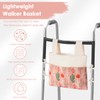 TOGETRUE Walker Bag, Handy Walker Basket with Water Cup Holder,