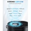 Portable Fan, Personal Rechargeable Mini Waist Fan, 3000 mAh Battery