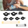 Steam Deck Joystick Guards Bundle with 6 Rocker Fixing Cover,