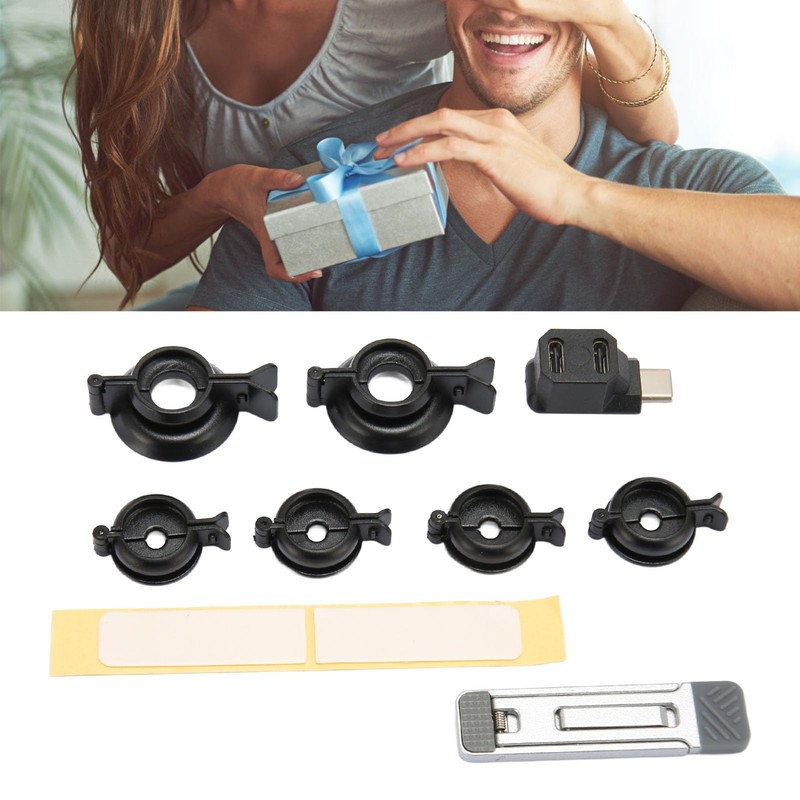 Steam Deck Joystick Guards Bundle with 6 Rocker Fixing Cover,