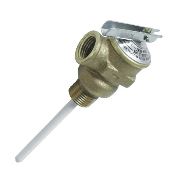 Camco Temperature & Pressure Relief Valve - 1/2" Valve w/4"