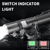 Ciwuzxs DT009 LED Flashlight Rechargeable, 1500 High Lumens Flash Light,