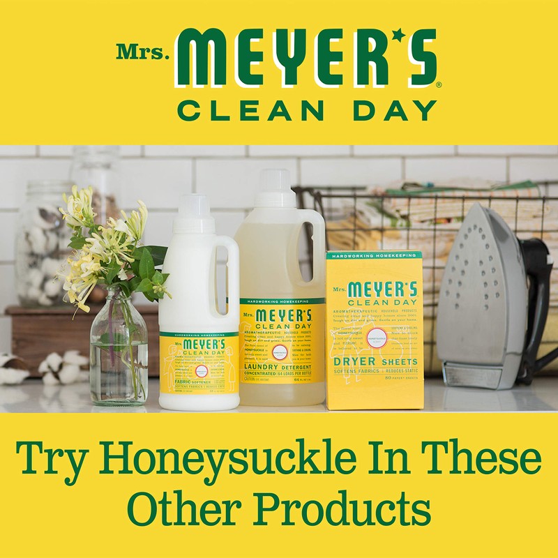 MRS. MEYER'S CLEAN DAY Liquid Hand Soap Honeysuckle 12.5 OZ