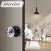 Probrico Heavy Duty Privacy Door Knobs for Bedroom/Bathroom 3 Pack,