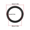 Briny River 10 Stück Drucksprühschlauch Gummidichtung Außendurchmesser 32 Mm Dicke