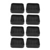 8pcs Wheel Stoppers Rubber Universal Scratch Proof Bed Sofa Caster