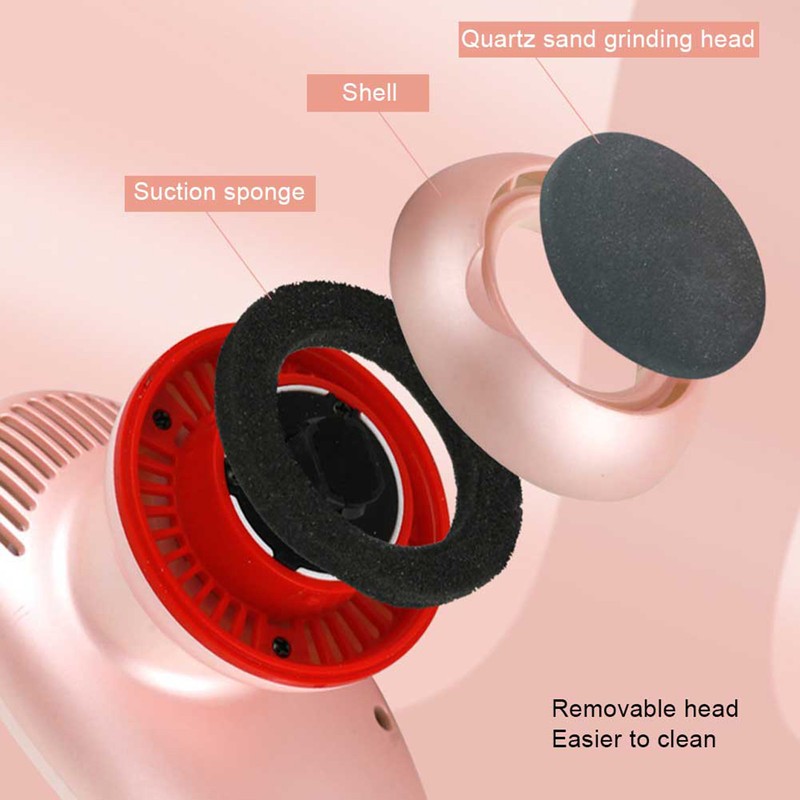 MARSKE Electric Feet Callus Removers Grinder Portable Foot File Pedicure