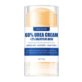 60 Urea Foot Cream - Heel Balm Foot Cream for Cracked Heels and Dry Skin - Urea Cream for Very Dry Feet and Hands - blue stick