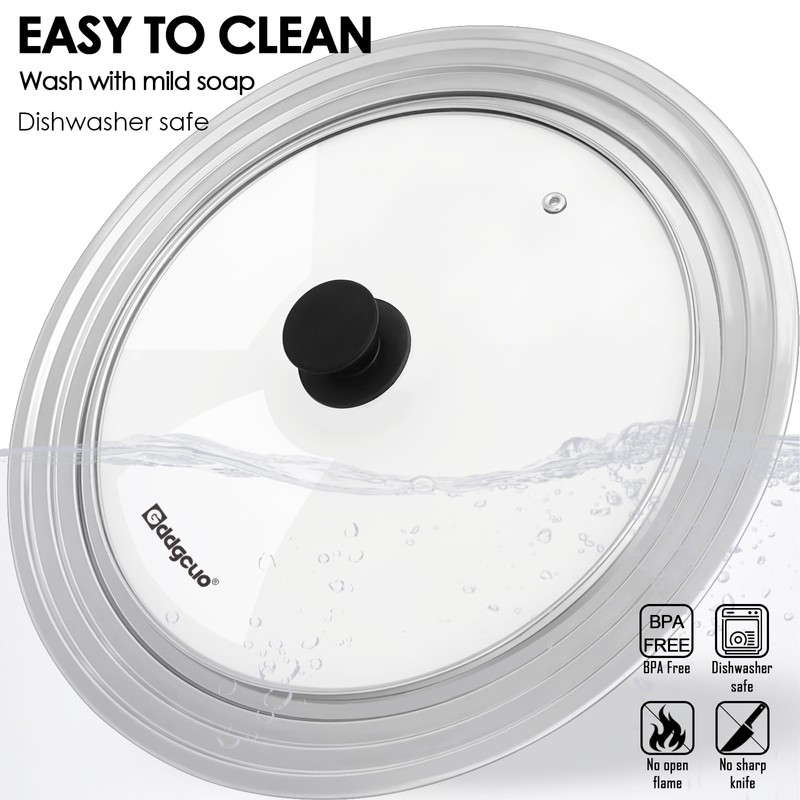 GDDGCUO 13-14-15 in Universal Pan Lid, Extra Large Stainless Steel