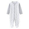 MAMIMAKA Baby Boys Girls Footies One-Piece Romper Long-Sleeve Jumsuit Cotton