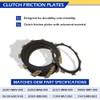 GOLKNHA Clutch & Cover Gasket Kit Compatible with VT750C VT750CD