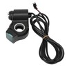 Electric Bike Throttle Grip Kit Speed Handlebars with Blue Font