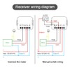 Wireless Roller Shutter Control Retrofit Set, Wireless Switch for Shutters,