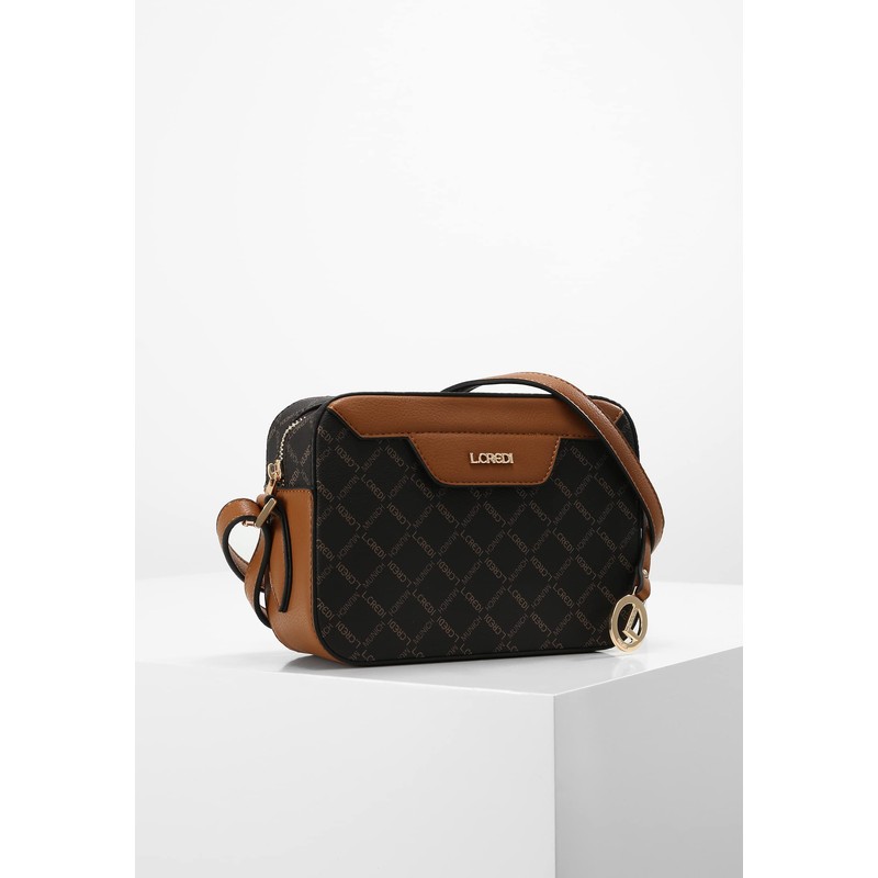 L.CREDI Filiberta Handbag, brown