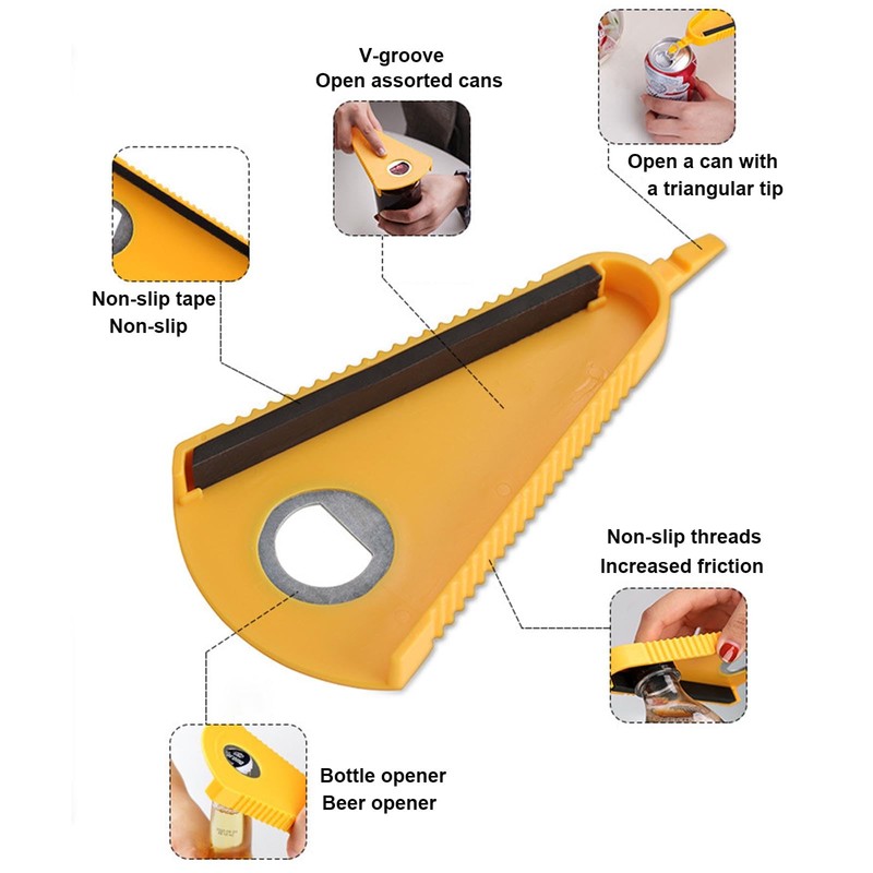 KASESSS 3 in 1 Multi Function Bottle Openers, Multi Function