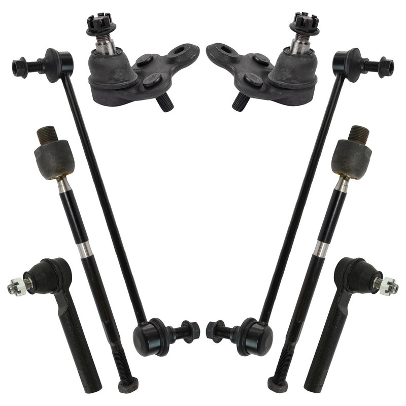 TRQ Front Steering & Suspension Kit Ball Joint Sway Bar