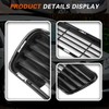 YUWUTF Front Bumper Lower Grille Compatible with 2012 2013 2014
