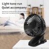 W‑06 Mini USB Fan Portable Desktop Rechargeable Low Noise Handheld