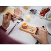 naturlik egg cups, set of 4, made of high-quality wood