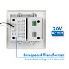 ADA Compliant Video Compatible Doorbell Chime Kit (PRCP2A)