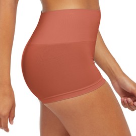 SPANX Everyday Shaping Boyshort - Core Control Shapewear Underwear - Invisible Under Clothes - Seamless Design - No-Show - Sedona - Small