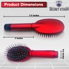 Women's Diversion Safe Bundle - Hair Brush, Scrunchie, & Lipstick