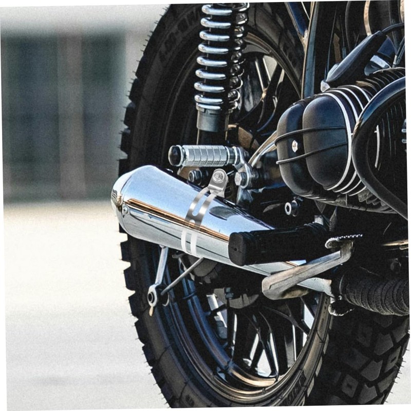 Alipis Exhaust Tacking Band Motorcycle Exhaust Clamp for Secure Fit