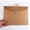VANRA Kraft String Envelope File Folder Project Pockets File Jacket