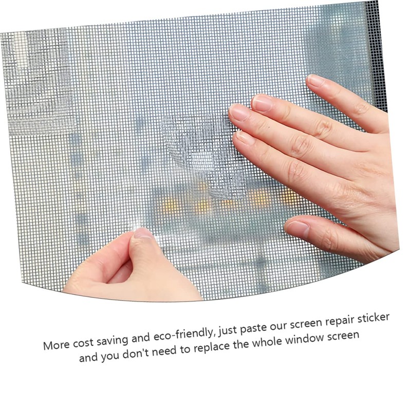 Operitacx Net Door Fix Patch Window Screen Mesh Tape Easy