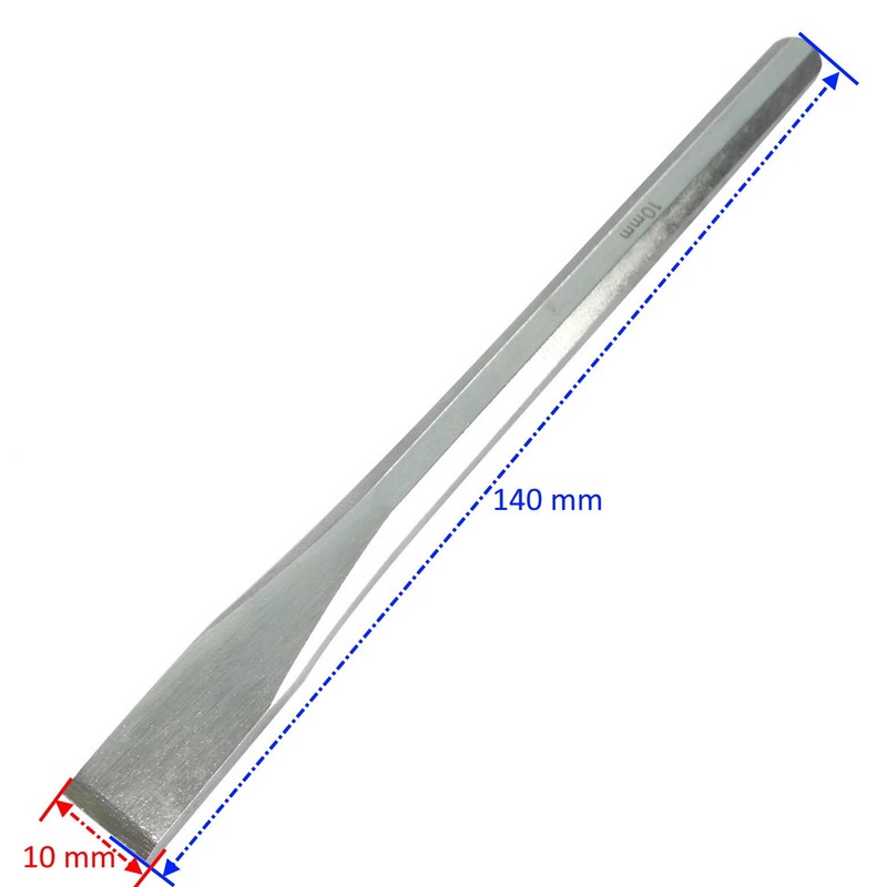 AERZETIX - C2254 - Straight Chisel - Chisel - Concrete