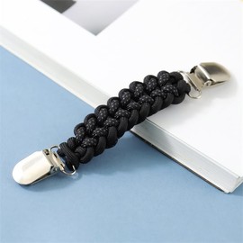 2pcs Dress Cinch Clips Sweater Clips Shawl Cardigan Collar Clips Scarf Clips Elastic Dress Clips Back Cinch for Women (Black)