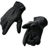 Milwaukee Leather MG7595 Men's Black Deerskin Unlined Motorcycle Hand Gloves
