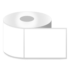 [500/Roll, 5000 Labels in 10 Rolls] - 2.25" x 3" Direct Thermal Labels for Zebra & Rollo Desktop Label Printers and More – 1” Core, Permanent Adhesive & Perforated