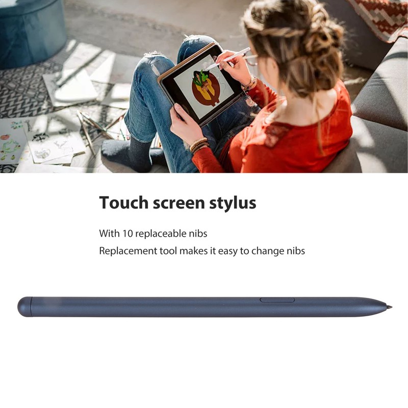 Tablet Stylus for Galaxy Tab S7 S7+Plus with 10 Replaceable