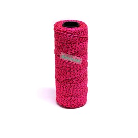 Barnwell Braided Nylon Pink/Black 500ft 150m Masons Builders Building Brick Block Line