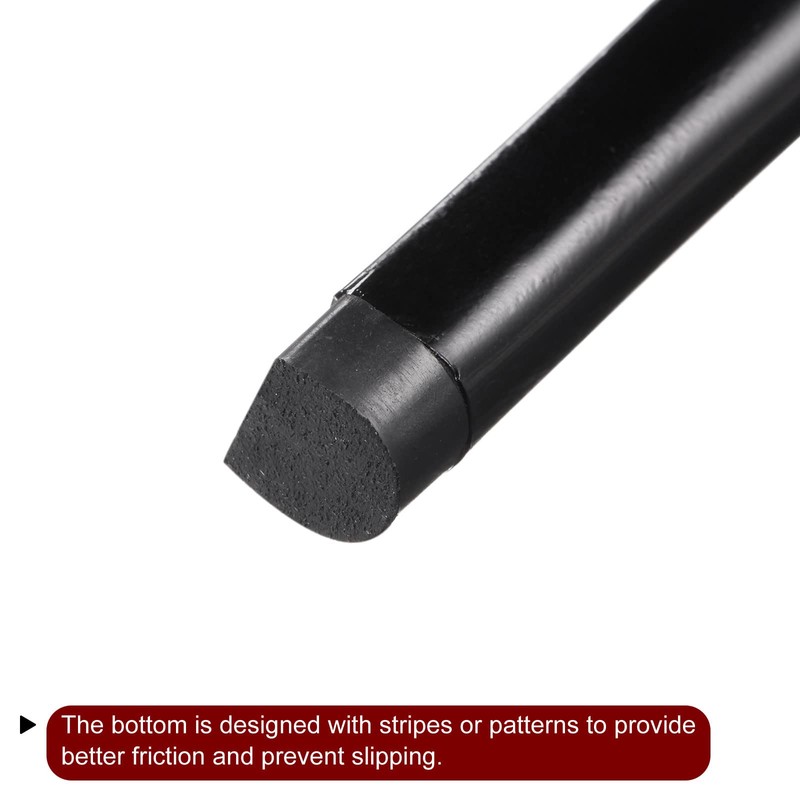 HARFINGTON 1pair Heel Repair Replacement 1.77"x5.12" High Stiletto Heel DIY