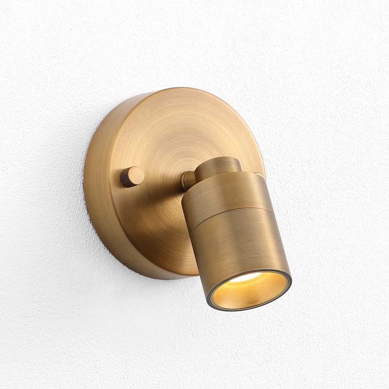 VidaLite - Shura LED Spot Light 3000k, Brushed Brass