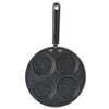 4 Holes Non Stick Coating Frying Pan Home Kitchen Cookware