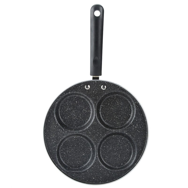 4 Holes Non Stick Coating Frying Pan Home Kitchen Cookware
