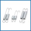 A ABSOPRO 6 Pcs Metal Motorcycle Kickstand Kick Side Stand