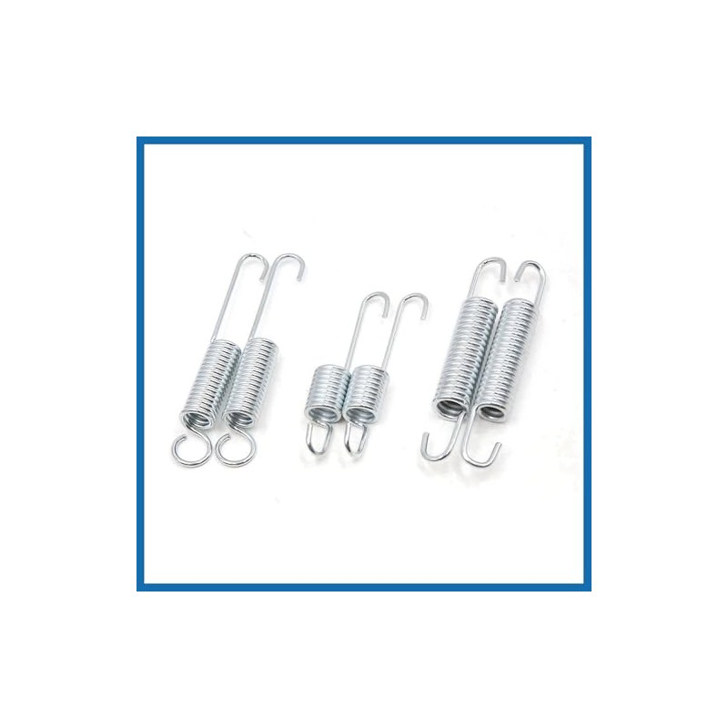 A ABSOPRO 6 Pcs Metal Motorcycle Kickstand Kick Side Stand