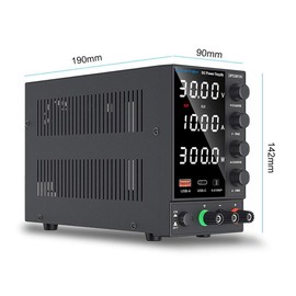 D 30V 10A 가변 정전압 직류 전원공급기 수리용 테스트기 [W 010H 30V10A 출력 스위치] 30V 10A Adjustable Voltage DC Power Supply Repair Testing Device [W 010H 30V10A Output Switch]