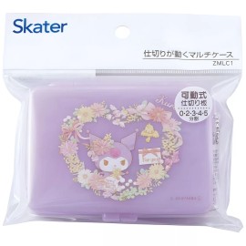 Sanrio Kuromi Mini Accessory Case - Purple, Travel Pill Box, Custom Partitions