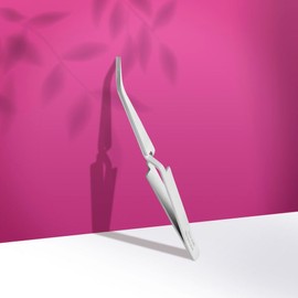 Tweezers C-Curve Pinching For Nail Extensions Acrylic Gel C-Curve Pinching Nail Art Staleks TE-31/2