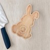 DEARMAMY Easter Bunny Plates Wooden Charcuterie Board Rabbit Serving Platter