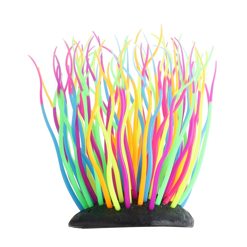 Artificial Sea Anemone Coral Soft Silicone Simulation Luminous Sea Anemone